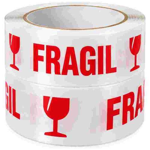 Cinta de embalaje frágil 2" x 110 yardas