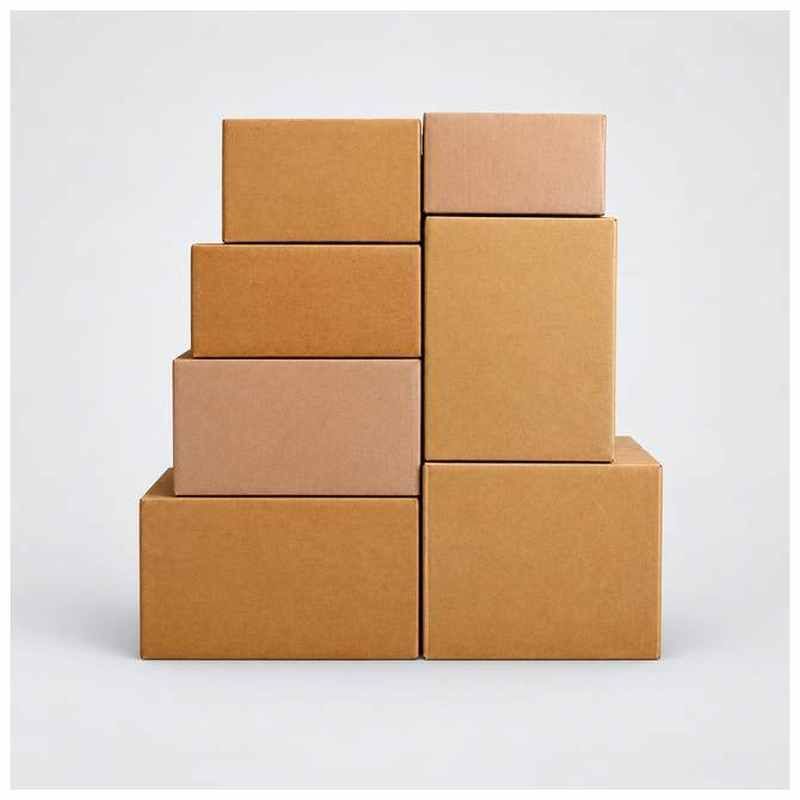Caja de cartón corrugado 31 x 50 x 35 cm